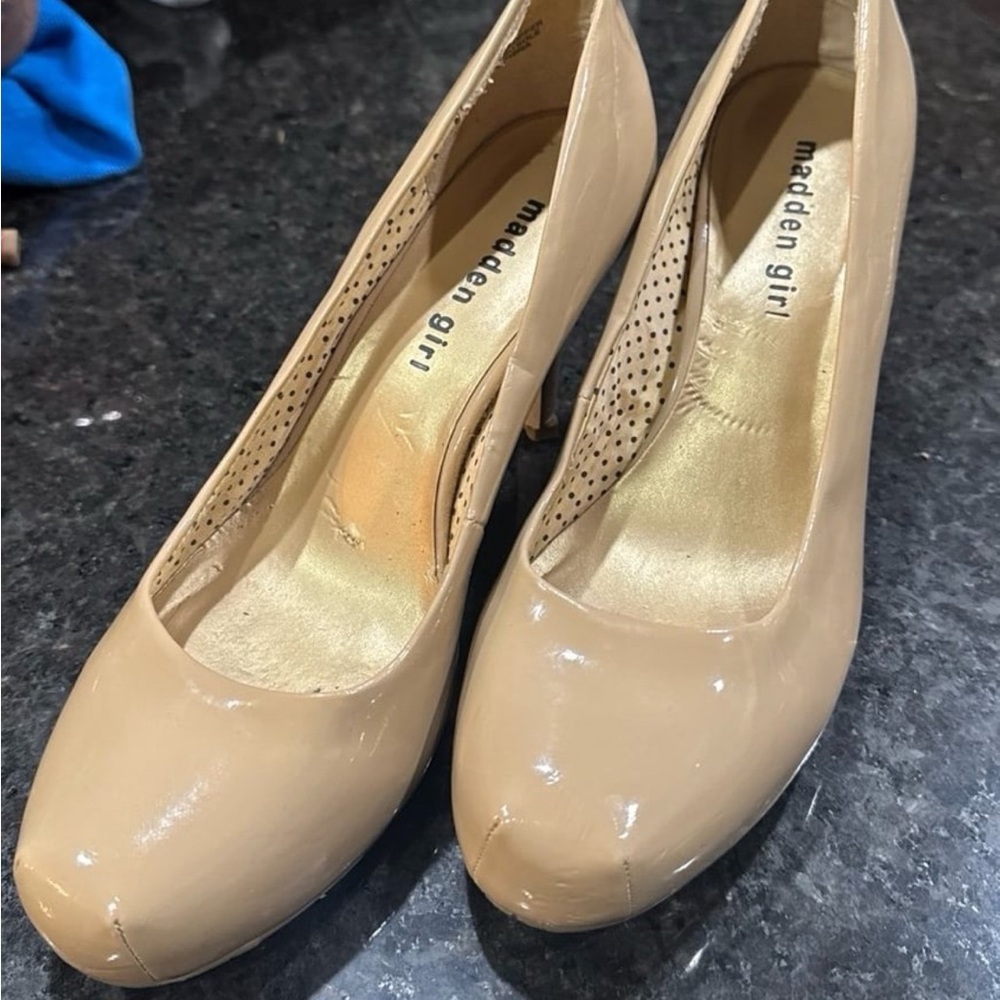 Madden Girl Nude Heels